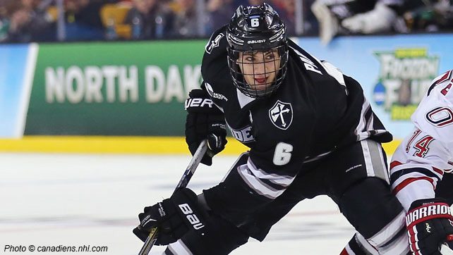 Former Donnelly Mechanical Intern Tom Parisi Gets Signed by Montreal Canadiens